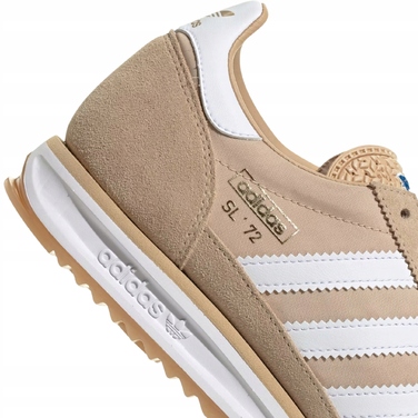 Кросівки унісекс Adidas SL72 OG JQ9554 бежеві, шкіра та текстиль, ретро, 37 1/3