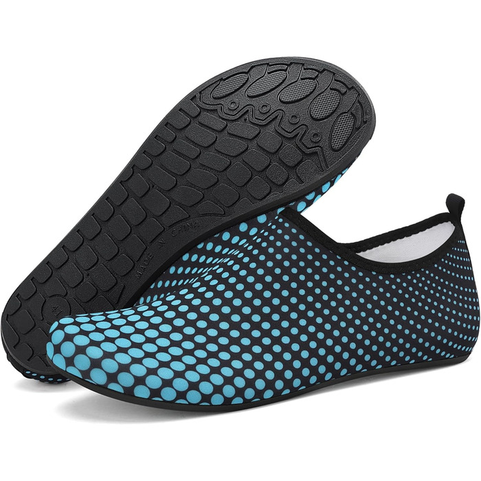 Чоловічі та жіночі шльопанці для плавання та відпочинку на пляжі, антиковзаючі, швидковисихаючі, розмір 34-47 (EU 43), блакитні W995