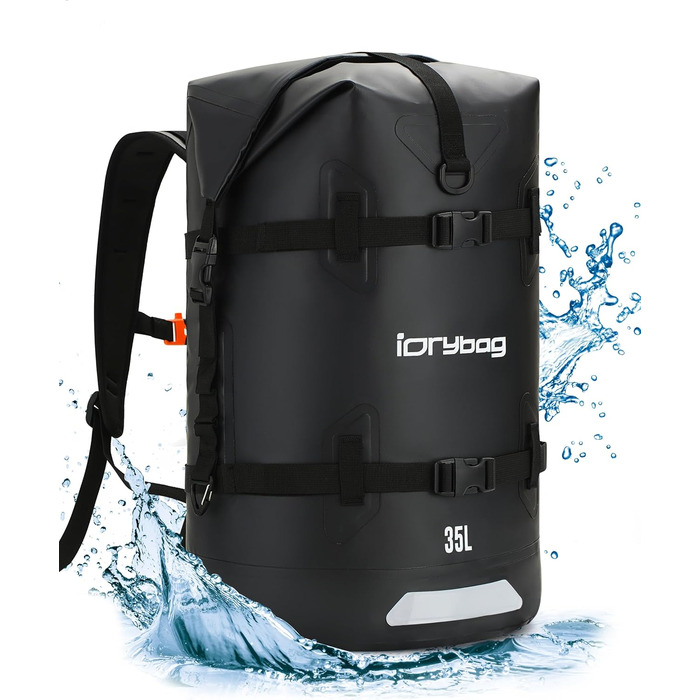 Водонепроникний рюкзак IDRYBAG 55L/35L: для каякінгу, SUP, плавання та подорожей