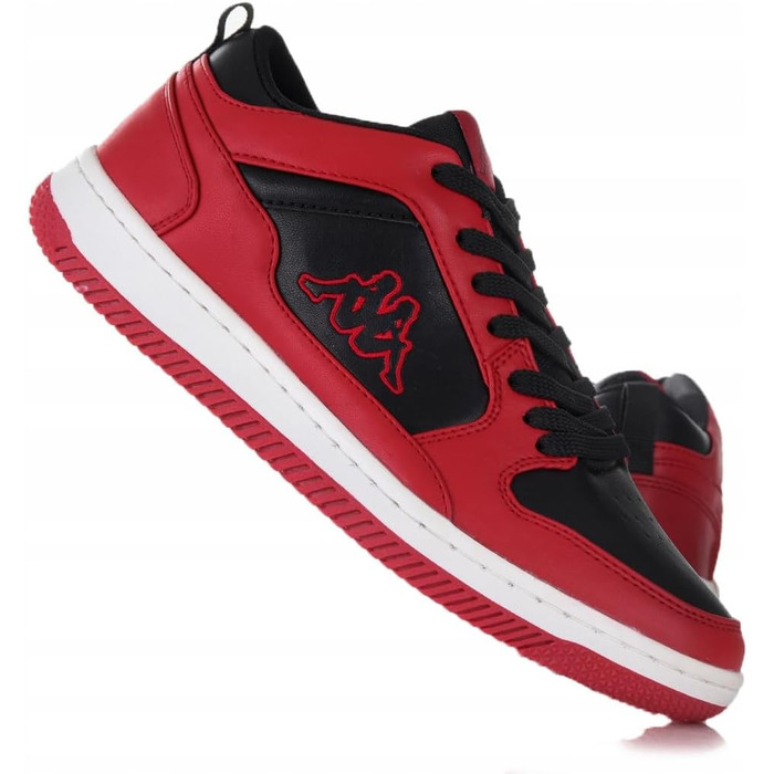 Кросівки Kappa Unisex Lineup Low для бігу по вулицях, червоно-чорні, 40 EU