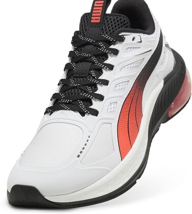 Кросівки Puma X-Cell Lightspeed для чоловіків, білі з червоним світінням, 44 EU