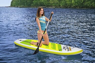 Надувна SUP-дошка Bestway Hydro-Force Sea Breeze 305x84x12 см з веслом, універсальна для водних видів спорту
