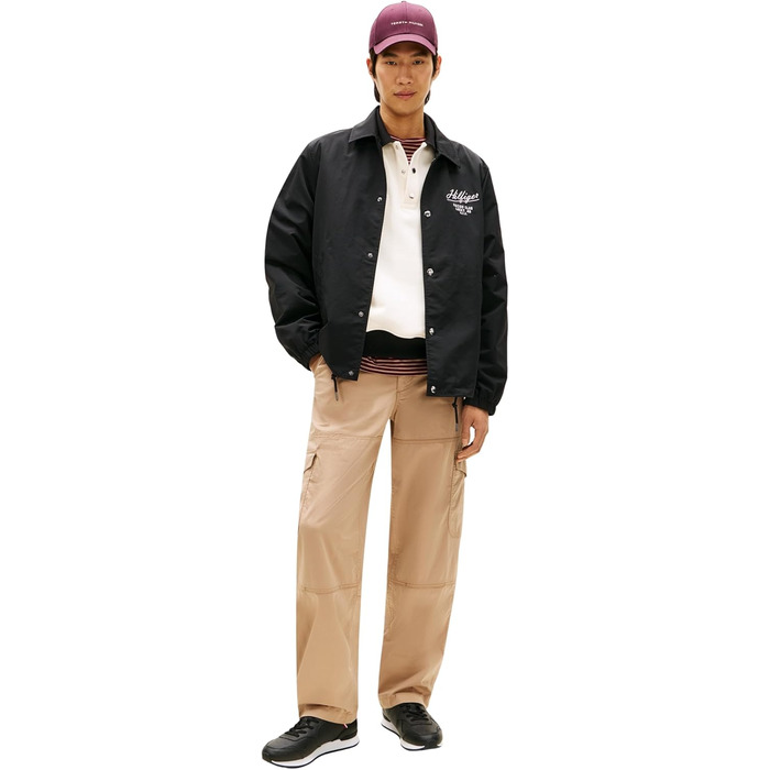 Кросівки Tommy Hilfiger Runner Icon Leather FM0FM05740, чорні, 46 EU