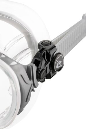 Доросла маска для дайвінгу Cressi Big Eyes Evolution Crystal, прозора/синя/чорна