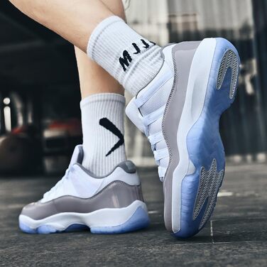 Кросівки баскетбольні чоловічі/жіночі, унісекс. Зручні кросівки для занять спортом, прогулянок та повсякденного носіння. Розміри 36-45, білий, синій, сірий. Антиковзаюча підошва, легкі.