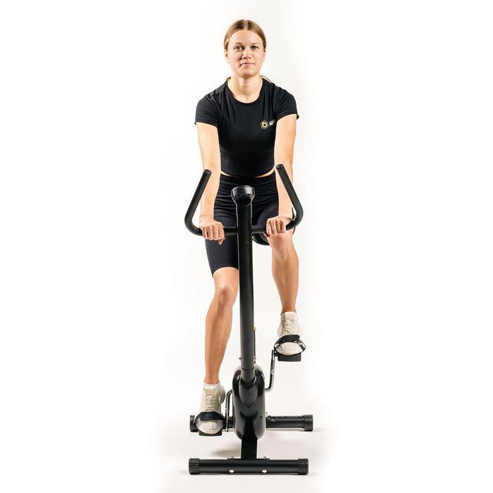 Велотренажер Besport BS-1430 EasyRide чорно-жовтий