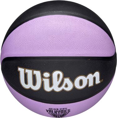 Баскетбольний м'яч Wilson WNBA Team Tribute Golden State Valkyries, офіційний жіночий м'яч, розмір 6