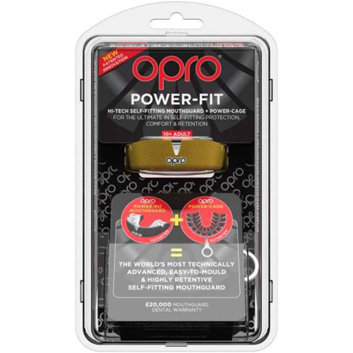 Захисна капа Opro Powerfit Galaxy Gold для боксу та єдиноборств