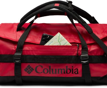 Спортивна сумка Columbia Landroamer 60L унісекс, червона з чорним (Mountain Red/Black)