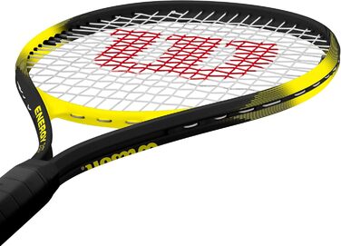 Тенісна ракетка Wilson Energy XL для дорослих, унісекс, 4-3/8'' (3), чорна/жовта