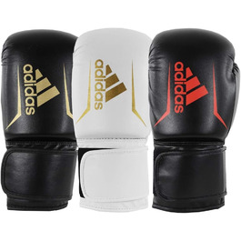 Боксерські рукавички Adidas Speed 50, чорні/золоті, 4oz
