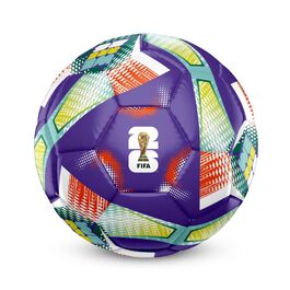 Офіційний ліцензований футбольний м'яч Hy-Pro FWC26, 5 розмір - для тренувань, дизайн ЧС-2026, фіолетовий