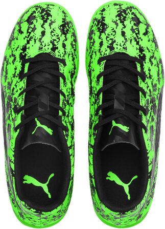 Дитячі футбольні бутси PUMA ONE 19.4 IT Jr Green Gecko Black Gray (32 EU)