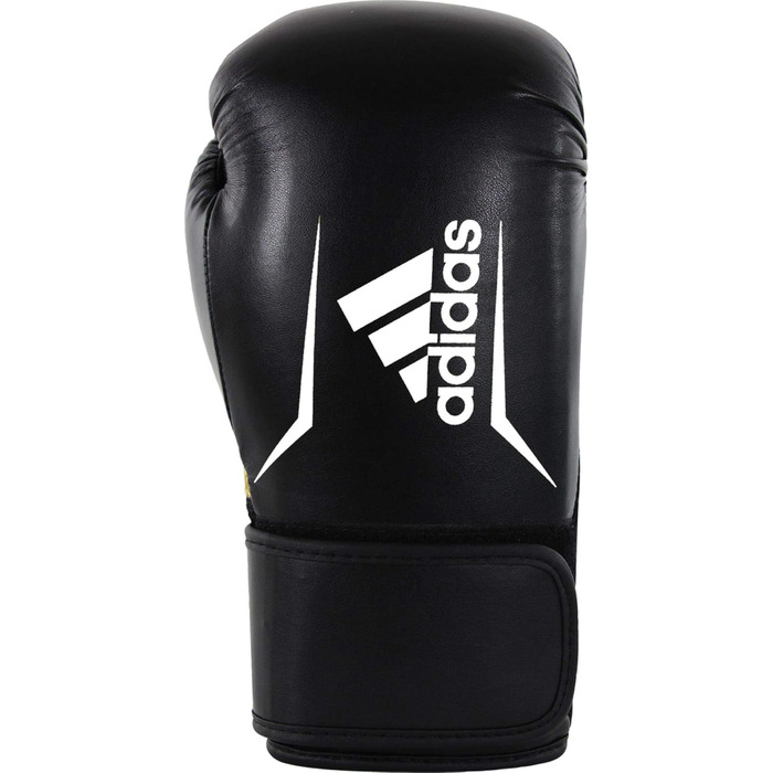 Боксерські рукавички Adidas Speed 100, чорні/білі, 10 унцій, унісекс