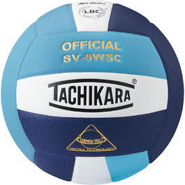 Волейбольний м'яч Tachikara Sensi-Tec® SV-5WSC, композитний, синій/білий/чорний