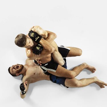 Рукавички для MMA FANTECIA, для чоловіків і жінок, для греплінгу, спарингу, боксу, тхеквондо, карате, муай-тай, UFC, тренувальні, шкіряні