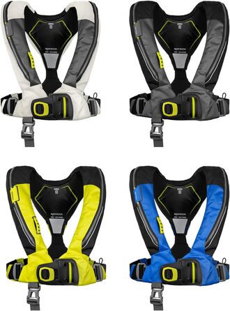 Рятувальний жилет Spinlock Deckvest 6D 170N з HRS-системою, білий