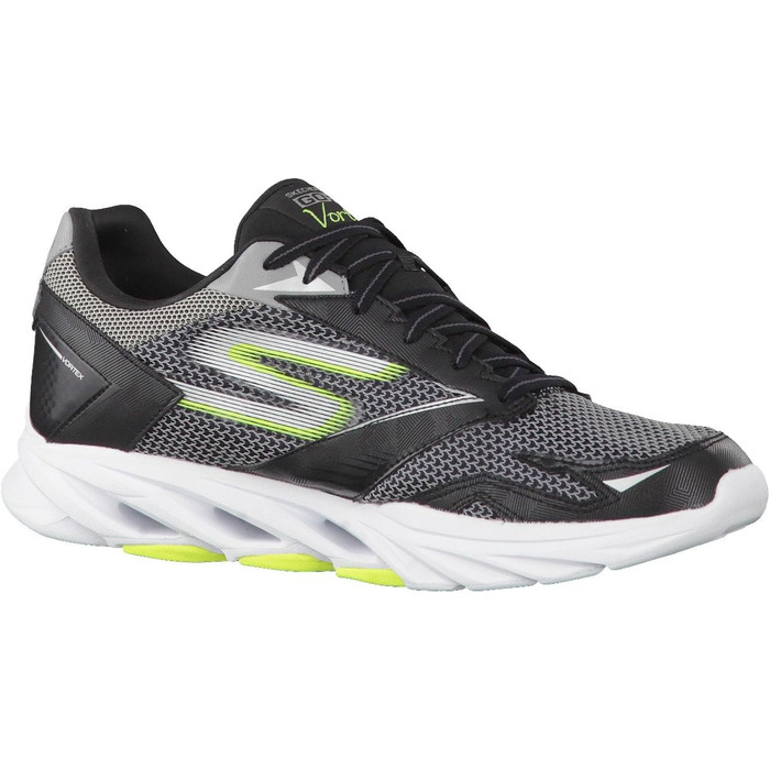 Чоловічі бігові кросівки Skechers Go Run Vortex, 39.5 EU, чорний/лайм