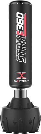 Боксерський мішок Freistehender Boxsack, 1,8 м, Black Strike 360: для спарингу, MMA, фітнесу та кікбоксингу