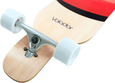 Лонгборд Volador Freeride 106,7 см, круїзер Drop Through, дека Camber Concave (Fuji Spring)