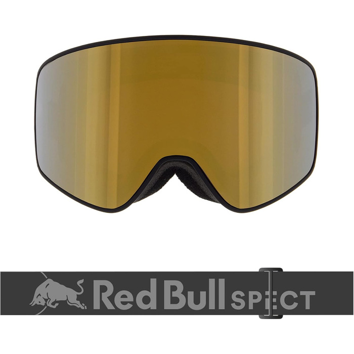 Лижна маска Red Bull Spect Rush унісекс, чорна, розмір M