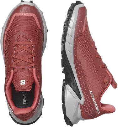 Жіночі трекінгові черевики Salomon Alphacross 5 (36 2/3 EU, Рожевий)