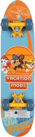 Скейтборд Paw Patrol Chase дерев'яний для хлопчиків 61 см, нековзке покриття, до 50 кг, багатокольоровий