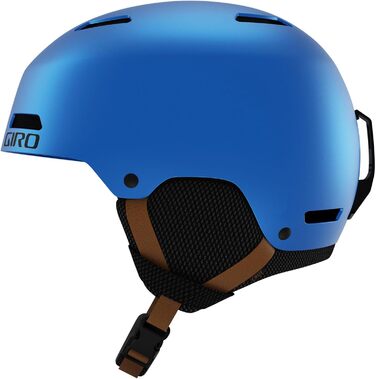 Дитячий лижний шолом Giro Crüe, синій, Shreddy Yeti, для сноуборду та гірських лиж