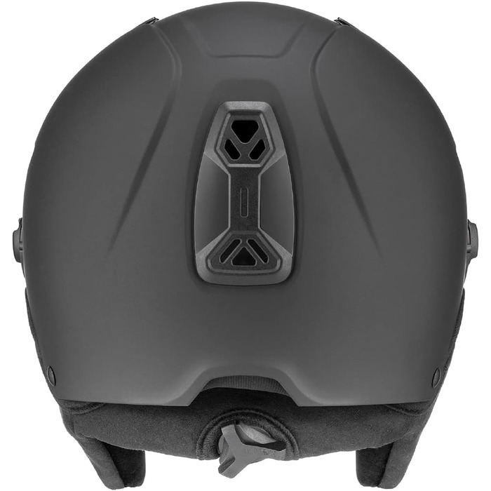 Лижний шолом uvex HLMT 600 Visor чорний матовий 53-55 см для дорослих