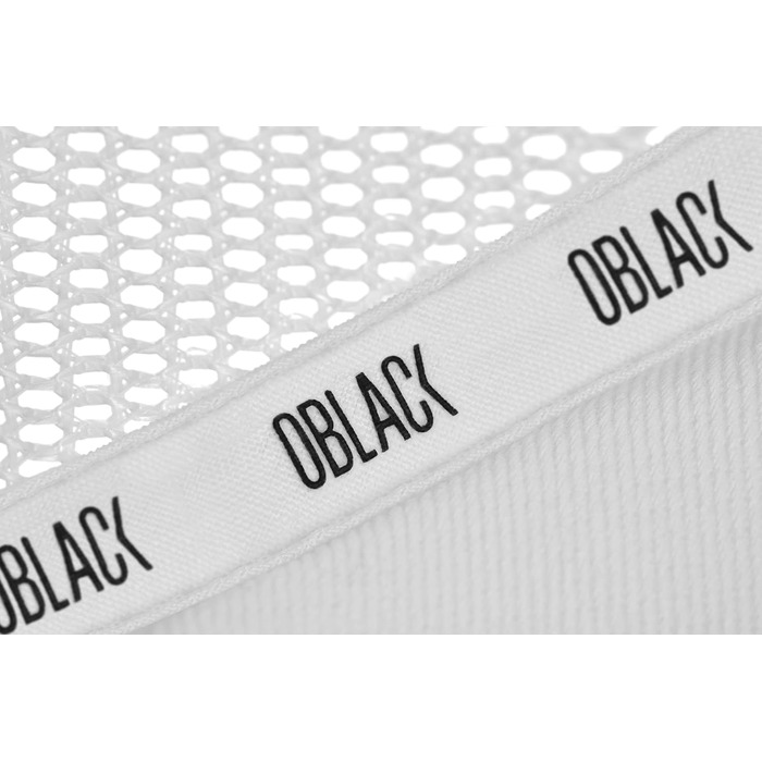 Чоловіча бейсболка-тракер Oblack Classic Total Black, універсальний розмір, біла