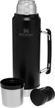Термос Stanley Classic Legendary, нержавійка, 1 л, тримає тепло/холод 15-48 годин, BPA-free, можна мити в посудомийці