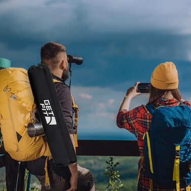 Преміум туристичний стілець Get Fit – розкладний, з кишенею для журналу, для дорослих