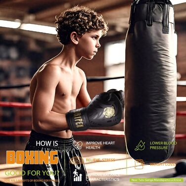 Боксерські рукавички Dripex з PU шкіри для боксу, ММА, муай-тай, кікбоксингу. Розміри 8, 10, 12, 14, 16 oz. Для чоловіків, жінок, підлітків.