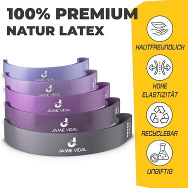 Еластичні стрічки для фітнесу: короткі, преміум-латекс, стрічки опору, міні-петлі, тера-стрічки, фітнес, спорт, стрічки для силових тренувань, фітнес-стрічки Бежево-сірий