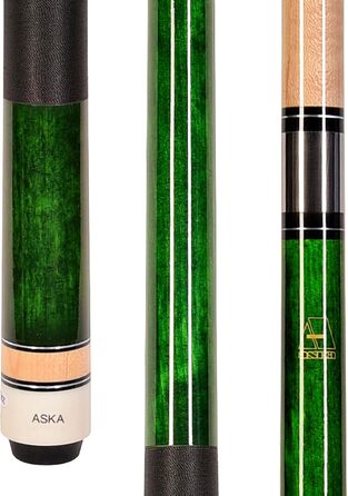 Більярдна кия ASKA L2, 147,3 см, канадський клен, 13 мм тверда наклейка, 2-складова