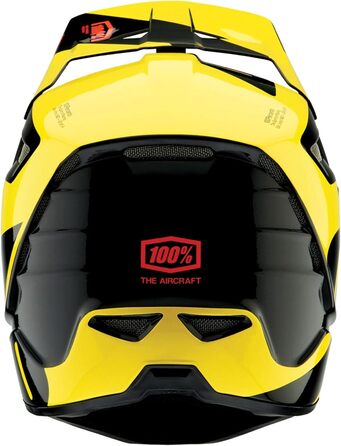 Шолом для даунхілу MTB/BMX, 100% композит, легкий та дихаючий, склопластик, з козирком і підборіддям, жовтий неон, розмір L