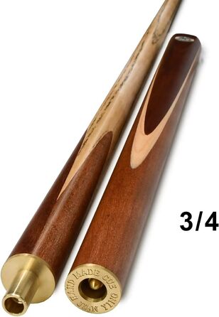 Більярдний кий AONETIGER 145 см: якісний набір для снукеру та пулу (3 частини, дерево Eschenholz, наконечники 10 мм, аксесуари, сумка/кейc)