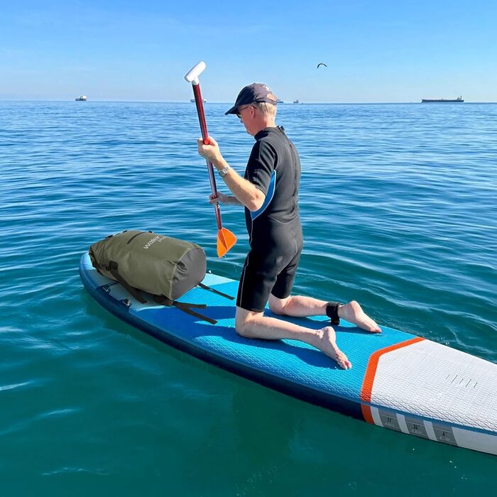Водонепроникний рюкзак WELDUN 50L Rolltop Dry Bag з IPX8 чохлом для телефону, для каякінгу, кемпінгу, трекінгу, подорожей та водних видів спорту (Зелений, 50L)