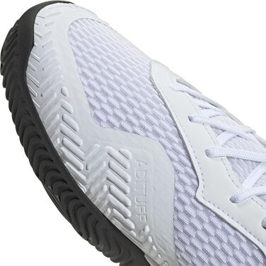 Дитячі тенісні кросівки adidas Barricade Kids 21 EU Cloud White/Dark Blue/Core Black