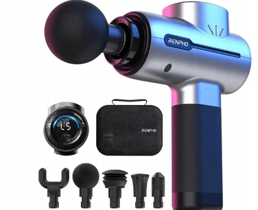 Перкусійний масажер для глибокого пропрацювання м'язів та тканин Renpho R3