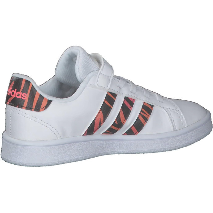 Кросівки Adidas Grand Court C для дітей (Unisex), 29 EU, білий/чорний/червоний