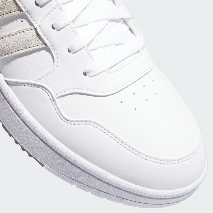 Кросівки Adidas Hoops 3 чоловічі білі, сірі, чорні (46 2/3 EU)