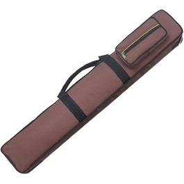 Чохол для кия Billard, захисний, для 1/2 кия, з ручкою, зносостійкий, колір кавовий