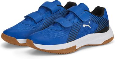 Дитячі спортивні зала Halenturnschuh PUMA Varion V Jr (35.5 EU, Puma Royal Puma White Gum)