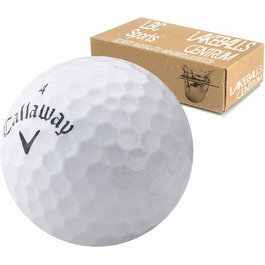 Мікс 50 гольф-м'ячів Callaway, lakeballs, якість AAA/AA, білі, у сітчастому мішку