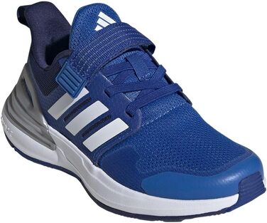 Дитячі кросівки Adidas Rapidasport Bounce з еластичними шнурками та ремінцями, 28 1/2 EU, кольори: Royal Blue, Cloud White, Team Royal Blue