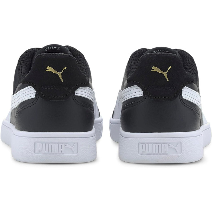 Кросівки Puma Shuffle Unisex чорні з білим та золотим кольором, розмір 44.5 EU