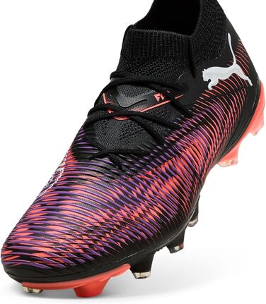 Жіночі футбольні бутси PUMA Future 8 Match FG/AG, 42 EU, Puma Black/White/Red