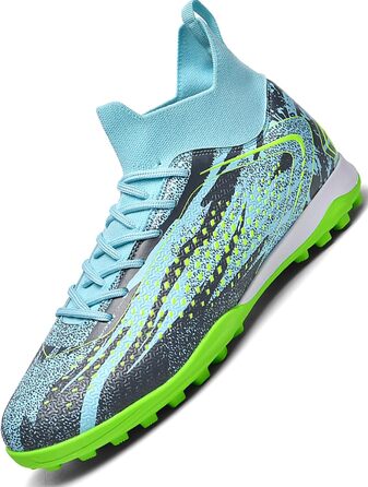 Дитячі футбольні бутси Donbest для хлопчиків, під штучні поля, AG FG, синій, розмір 36 EU