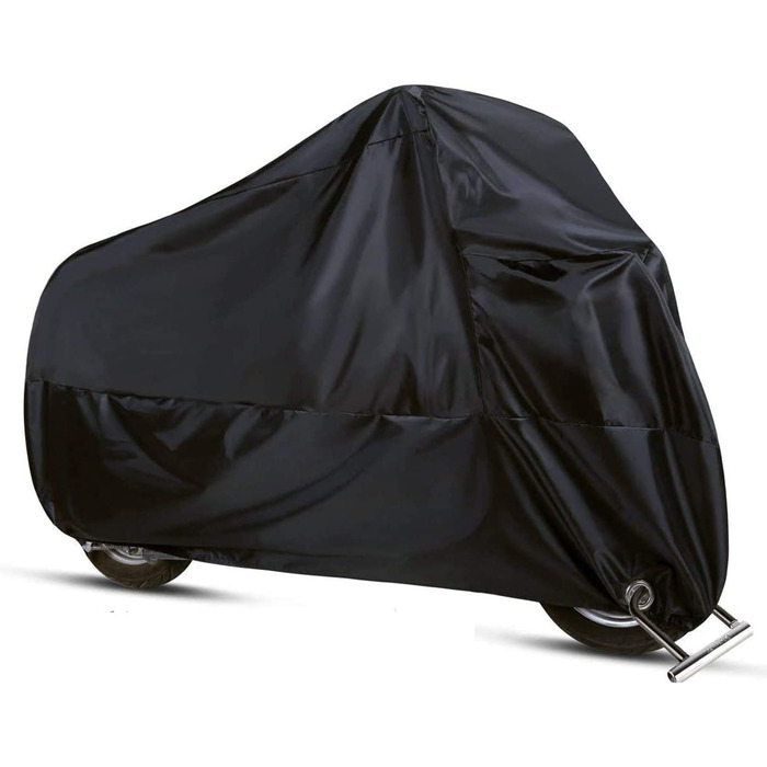 Водонепроникний чохол для мотоцикла Winterfest 210D, 4XL (295x110x140 см)